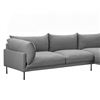 Image 2 : BNIB - Moe's Jamara Sectional 2 Seat Sofa ONLY (Right- Charcoal) - UB-1016-07-R-A