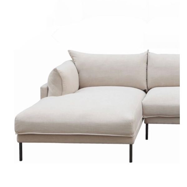 BNIB - Moe's Jamara Sectional Left Sandy Beige INCOMPLETE - UB-1016-29-L-B