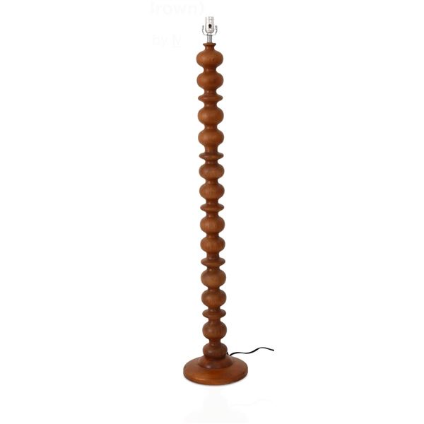 BNIB - Group of 4 Moe's Gwen Floor Lamp (Honey Brown) no Shades & Odessa Floor Lamp Black ONLY Shade