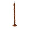 Image 1 : BNIB - Group of 4 Moe's Gwen Floor Lamp (Honey Brown) no Shades & Odessa Floor Lamp Black ONLY Shade