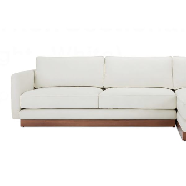 BNIB - Moe's - Vernon Sectional Right Sofa ONLY - White - FO-1027-05-R-A