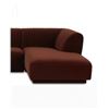 Image 1 : BNIB - Moe's - Zandro Sectional Right Chaise ONLY - Warm Brown - OA-1036-03-R-A - 71"D x 39"W x 27"H