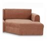 Image 2 : BNIB - Moe's - Madrid Sectional Heritage Pink Right Chaise ONLY - OA-1058-33-R-B