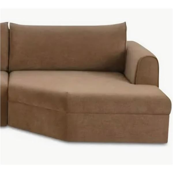 BNIB - Moe's - Madrid Sectional Taupe Right Chaise ONLY - OA-1058-39-R-B