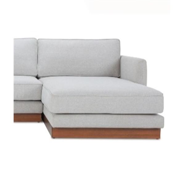 BNIB - Moe's - Vernon Sectional Right Chaise ONLY- Grey - FO-1027-29-R-B - 40â€ W X 63.0â[