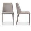 Image 1 : BNIB - Moe's - Set of 2 Nora Fabric Dining Chair - Light Grey - $579.00 - YM-1003-15 - 17.75â[x=#836