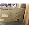 Image 1 : BNIB 60'' Electric Fireplace Media Stand with sync Colorful Led lights- W1769110514- Size: 151.5x56x