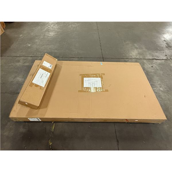 BNIB Sundays Arched Bed King Flax -SMP-BED-RN-043-158-Size: 83.46"x46.85"x5.12"