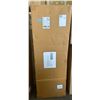 Image 2 : BNIB Thoe Media Cabinet Natural NRP -RP-1055-24.Szie: 64"x22"x23"
