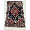 Image 5 : Hamedan - 100% Authentic Persian Rug - Geometric map Variety and beautiful coloring- Size 6" x3.10"f