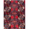 Image 5 : Ferdos - 100% Authentic Persian Rug - All over design Low pile Beautiful coloring - Size 9.10" x 4"f