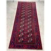 Image 6 : Ferdos - 100% Authentic Persian Rug - All over design Low pile Beautiful coloring - Size 9.10" x 4"f