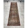 Image 1 : Vintage - 100% Authentic Persian Rug - Antique wash all over design - Size 10.1" x 2.11" f