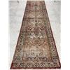 Image 2 : Vintage - 100% Authentic Persian Rug - Antique wash all over design - Size 10.1" x 2.11" f