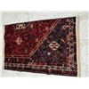 Image 2 : Shiraz - 100% Authentic Persian Rug - Geometric map Natural color Low pile - Size 4.10'x 3.2' f