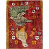 Image 3 : Shiraz - 100% Authentic Persian Rug - Antique Full made with wool The birds show life cycle - Size
