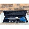 Image 18 : Carvin Blue 5-String Electric Guitar w/ Case 44"L