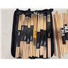 Image 2 : Zildjian Drumstick Collection in Carry Case w/ Misc Drumsticks, Timpani Mallets, Cymbal Felt, etc