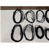 Image 2 : Multiple Black Extension Cables, Misc Lengths