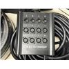 Image 4 : Qty 2 Carvin SNK8P 8-Channel Recording & PA Snake Cable Systems in Husky Bag