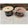 Image 2 : Qty 2 Spools RG6 Quad Shield Coaxial Cables