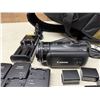 Image 3 : Canon VIXIA Camcorder Kit, DVC WD-5 Video Camera, Nitecore UMS2 Charger, SanDisk Memory Card, etc