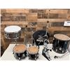 Image 2 : Pearl Roadshow & Remo Drum Set w/ 4 Drums, Stands, Iron Cobra 600 Drum Pedal, Bags, etc
