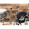 Image 6 : Pearl Roadshow & Remo Drum Set w/ 4 Drums, Stands, Iron Cobra 600 Drum Pedal, Bags, etc