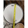 Image 13 : Aquarium & Remo Drum Set w/ 4 Drums, Stands, Drum Pedal, Stool, etc