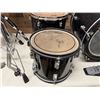 Image 4 : Aquarium & Remo Drum Set w/ 4 Drums, Stands, Drum Pedal, Stool, etc