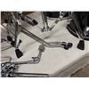 Image 9 : Aquarium & Remo Drum Set w/ 4 Drums, Stands, Drum Pedal, Stool, etc