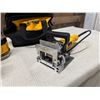 Image 3 : DeWalt DW682 Plate Joiner, Multiple Ryobi Wood Biscuits, Gloves, etc in DeWalt Bag