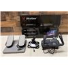 Image 1 : CH Products Flight Sim Yoke, Joystick, Pro Pedals, LG UltraGear 32GN50T Gaming Monitor, etc