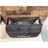 Image 8 : Wooden Stool w/ Upholstered Back & Seat 18" x 17" x 46"H w/ Husky Bag