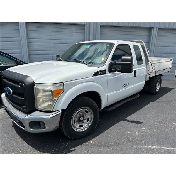 2012 Ford F250  3-Dr.  XCAB  Flat Bed Trk DSL