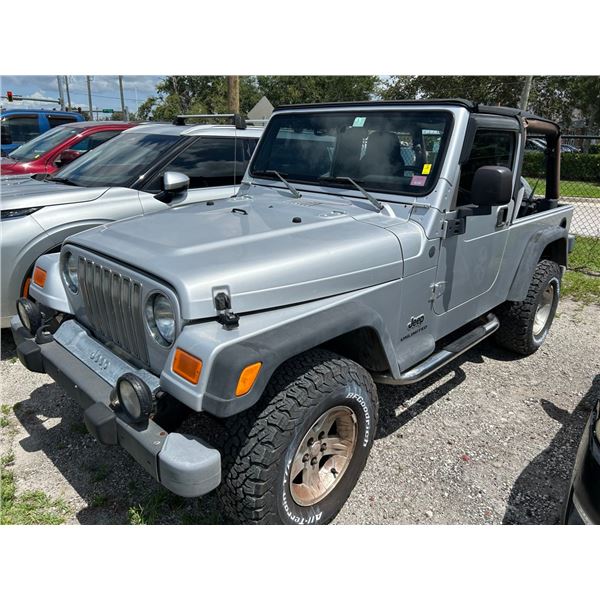 2004 Jeep Wrangler Unlimited 4X4 SUV