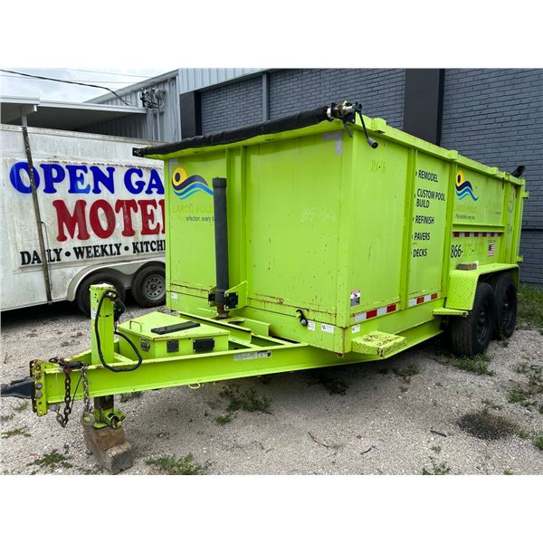 2022 Fabrique  T/A  14K  LB  Cap 7'  X  14'  High Wall Dump Trailer