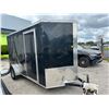 Image 1 : 2024 Silverback  SA V-Nose 12' Enclosed Trailer w/Ramp, Side Door