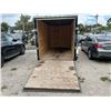 Image 9 : 2024 Silverback  SA V-Nose 12' Enclosed Trailer w/Ramp, Side Door