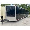 Image 3 : 2017 Fabrique  35'  V-Nose 3 Axle Enclosed Trailer w/Ramp