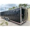 Image 5 : 2017 Fabrique  35'  V-Nose 3 Axle Enclosed Trailer w/Ramp