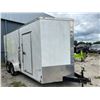Image 1 : 2019 Anvil T/A  16' V-Nose Enclosed Trailer w/Ramp