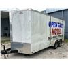 Image 3 : 2019 Anvil T/A  16' V-Nose Enclosed Trailer w/Ramp