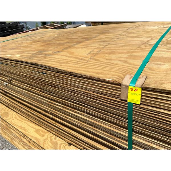 Bundle  3/8  Plywood