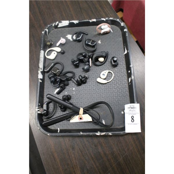 Asst. Cordless Earbuds - No Chargers