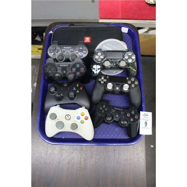 Switch Case, Asst. Gaming Controllers