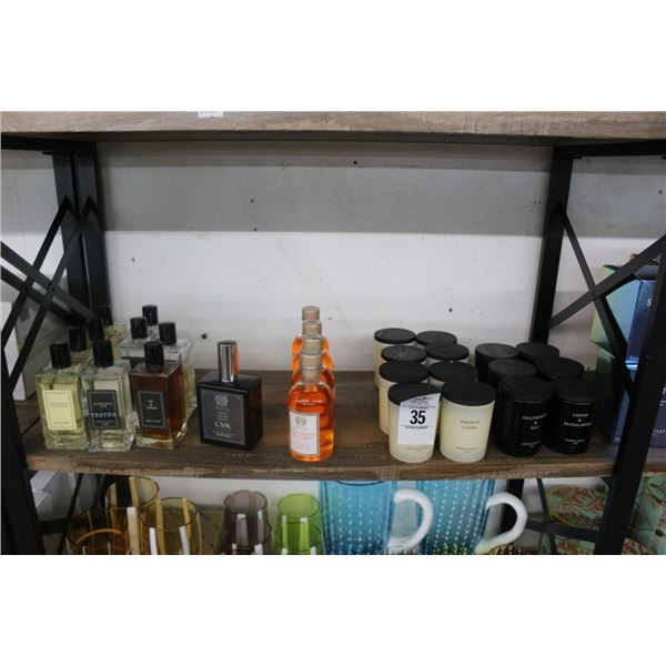 Asst. Fragrance 15, Candles - 14