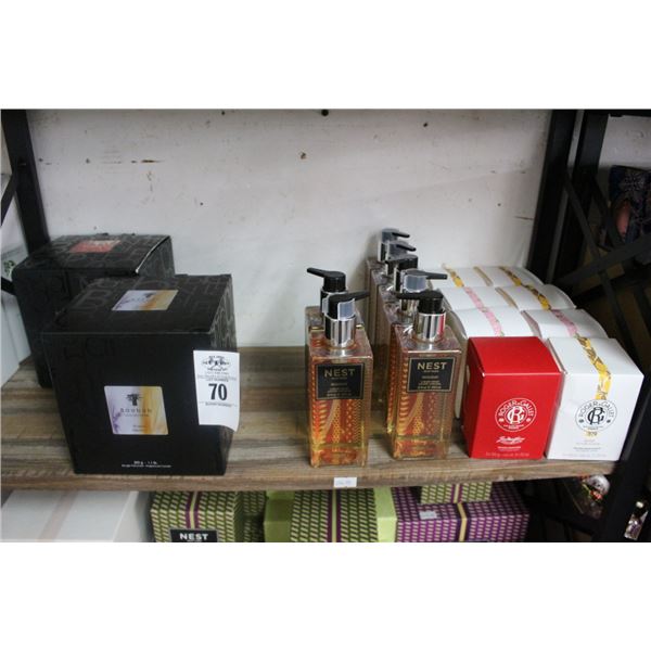 Large Candles, Liquid Soaps, Fragrances - 17