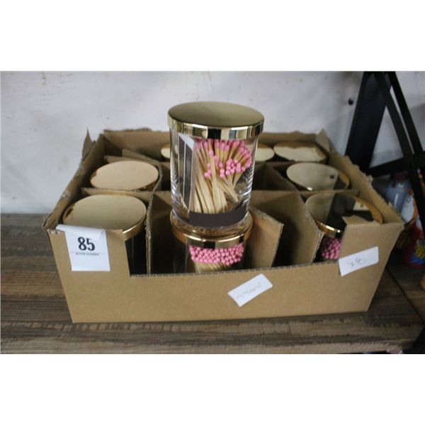 Jars w/Strike Matches