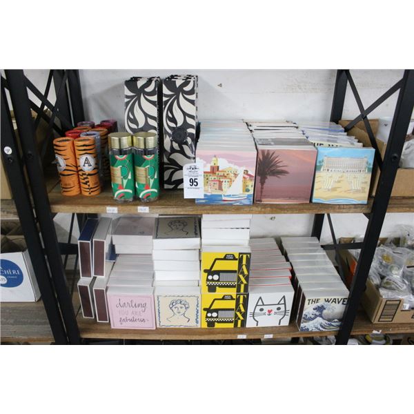 Asst. Matches - 2 Shelves